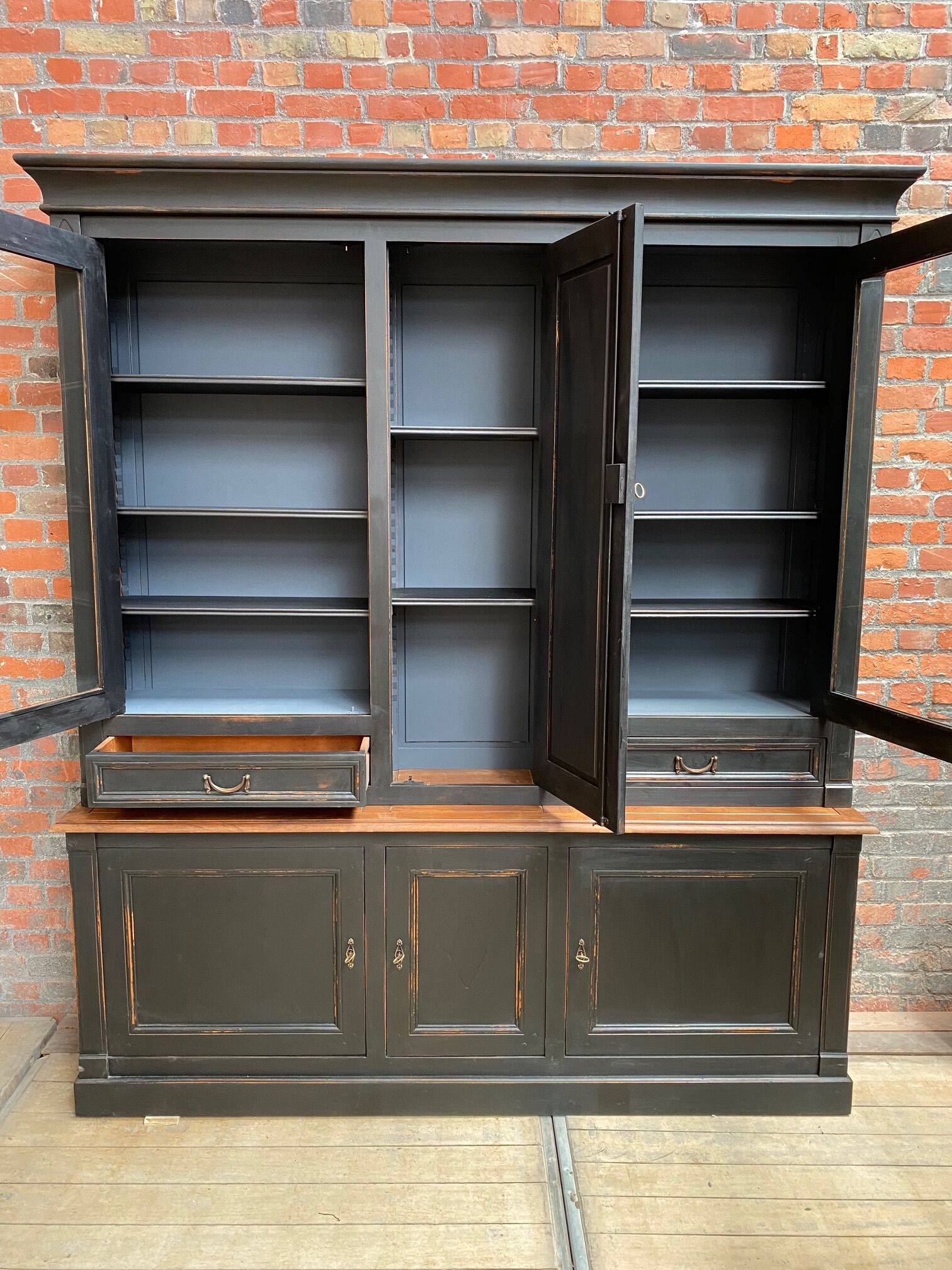 Patinated cherry furniture