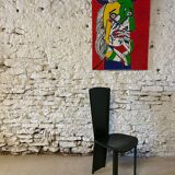 6 Roche Bobois chairs, 1980s vintage