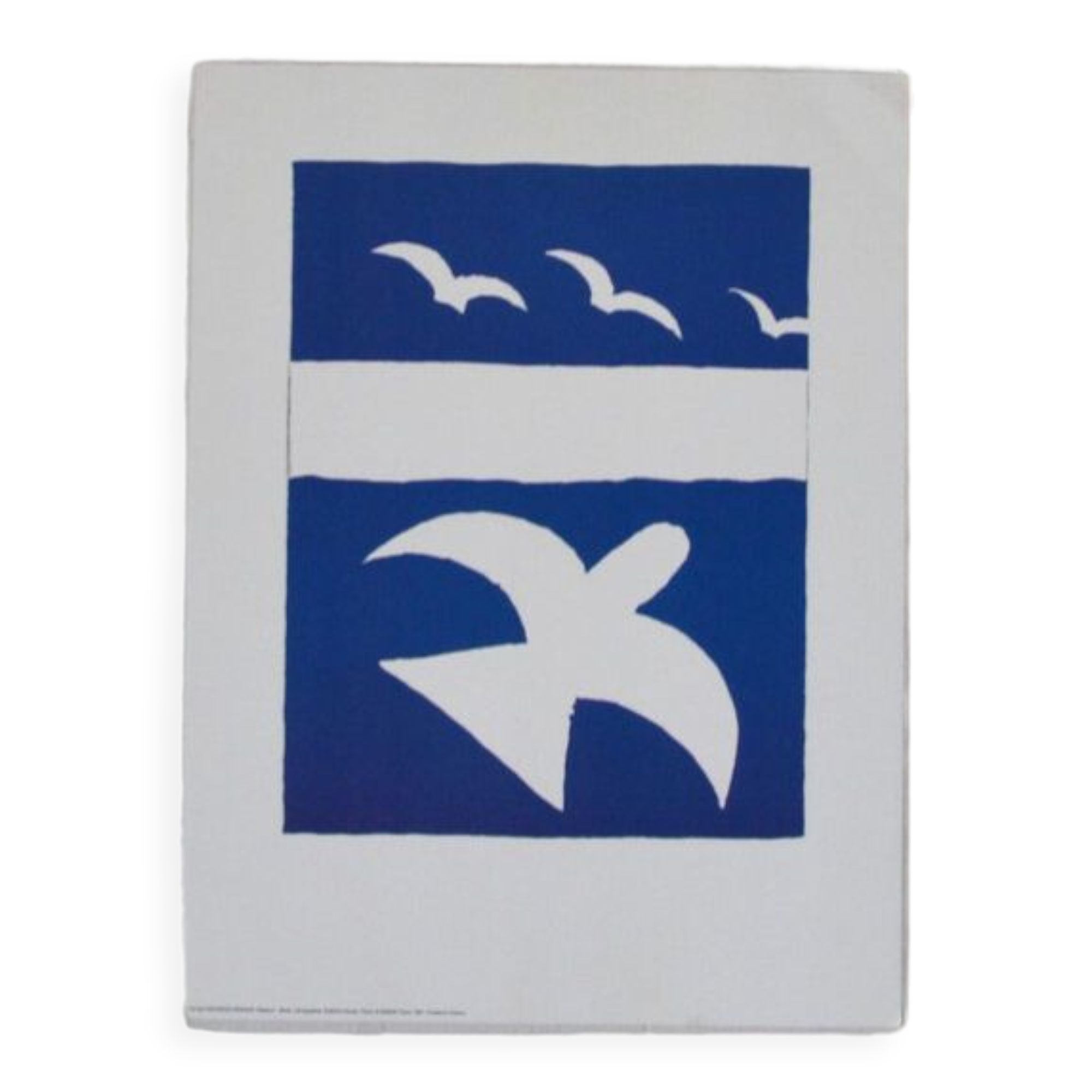 Lithographie oiseaux moderne de Georges Braque