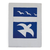 Lithographie oiseaux moderne de Georges Braque