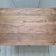 Old farmhouse side table in country style