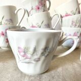 Mismatched porcelain cups