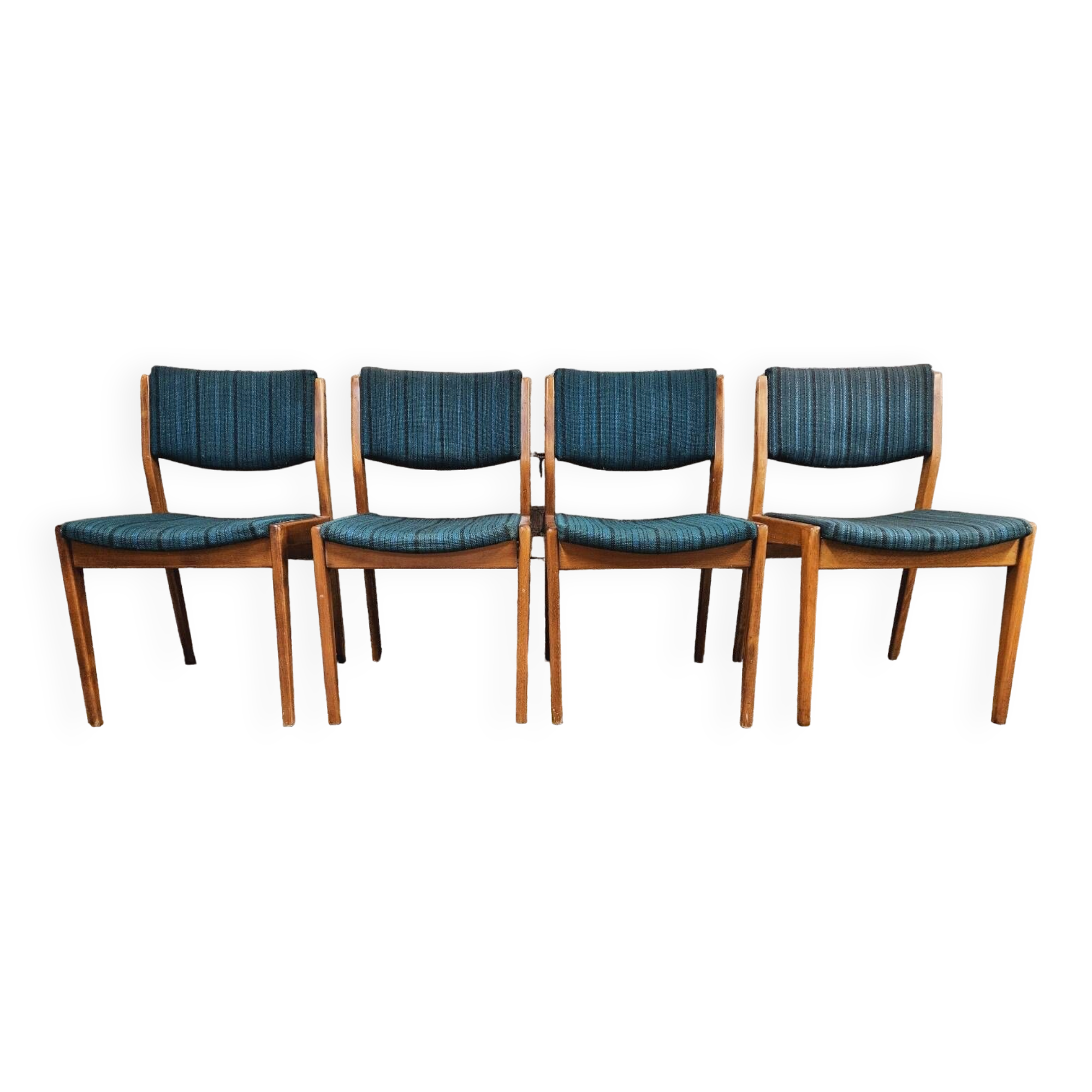 Set of 4 Scandinavian chairs 1960