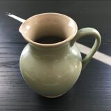 Pichet bicolore vert amande