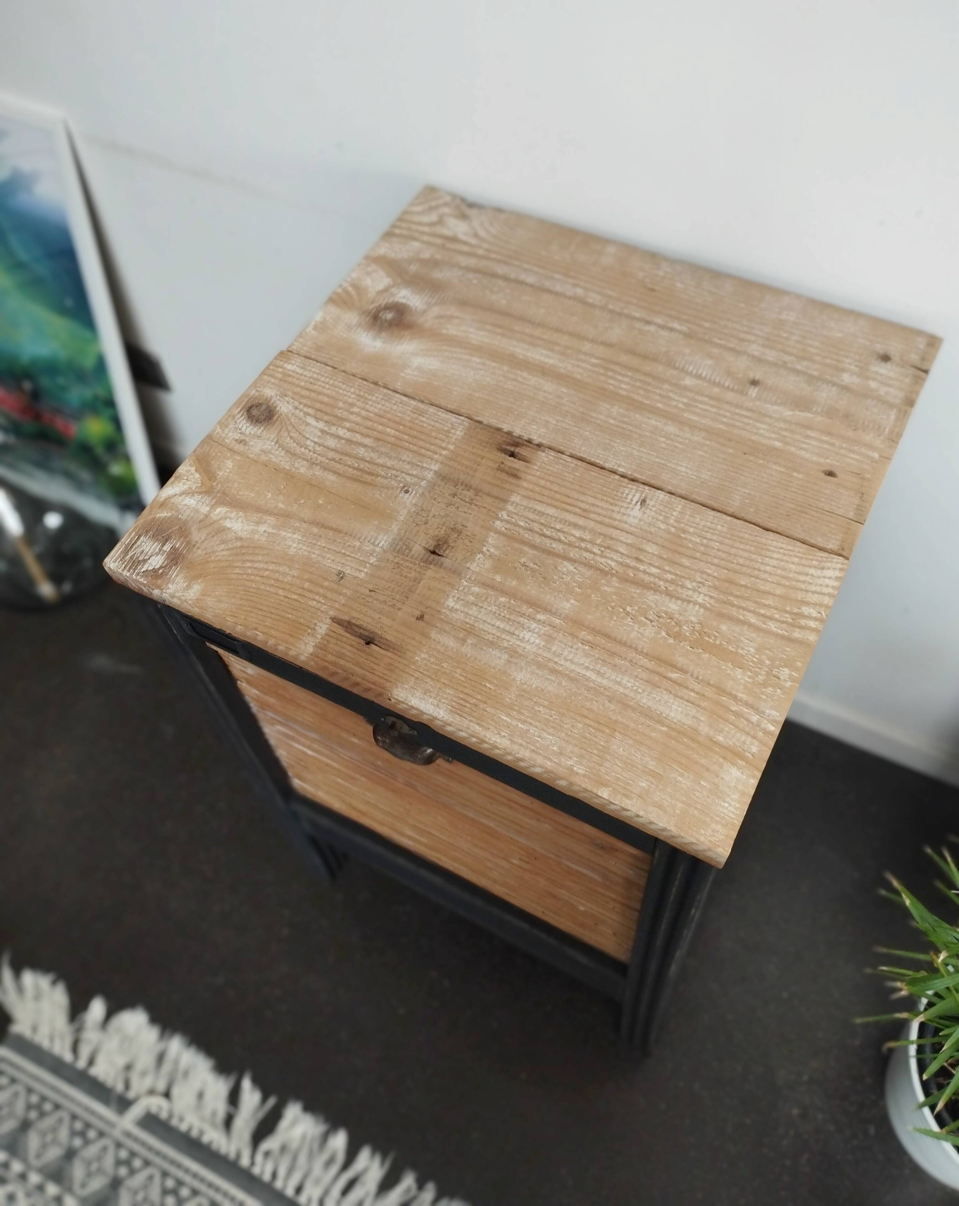 Small vintage file cabinet