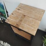 Small vintage file cabinet
