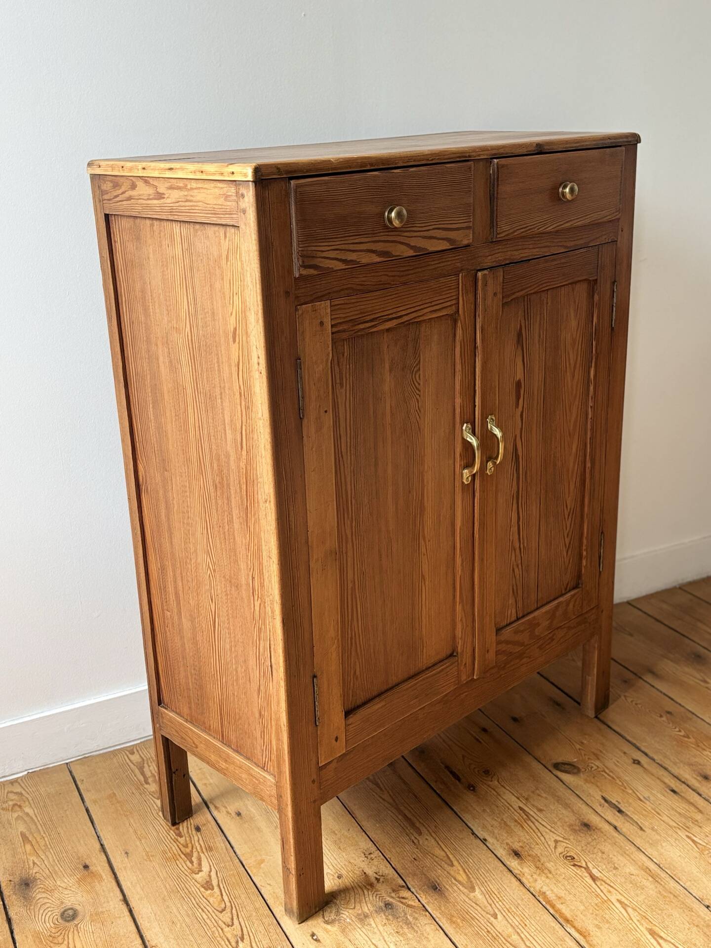 Massive pitch pine buffet