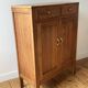 Massive pitch pine buffet