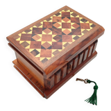 Thuya wood secret box