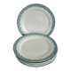 7 old Sarreguemines Orléans dessert plates