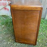 Ancienne commode bois 4 tiroirs années 50 vintage