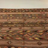 Turkish kilim rug 256x156 cm wool