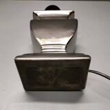 Druline ~ contemporary living room lamp ceramic silver black shade