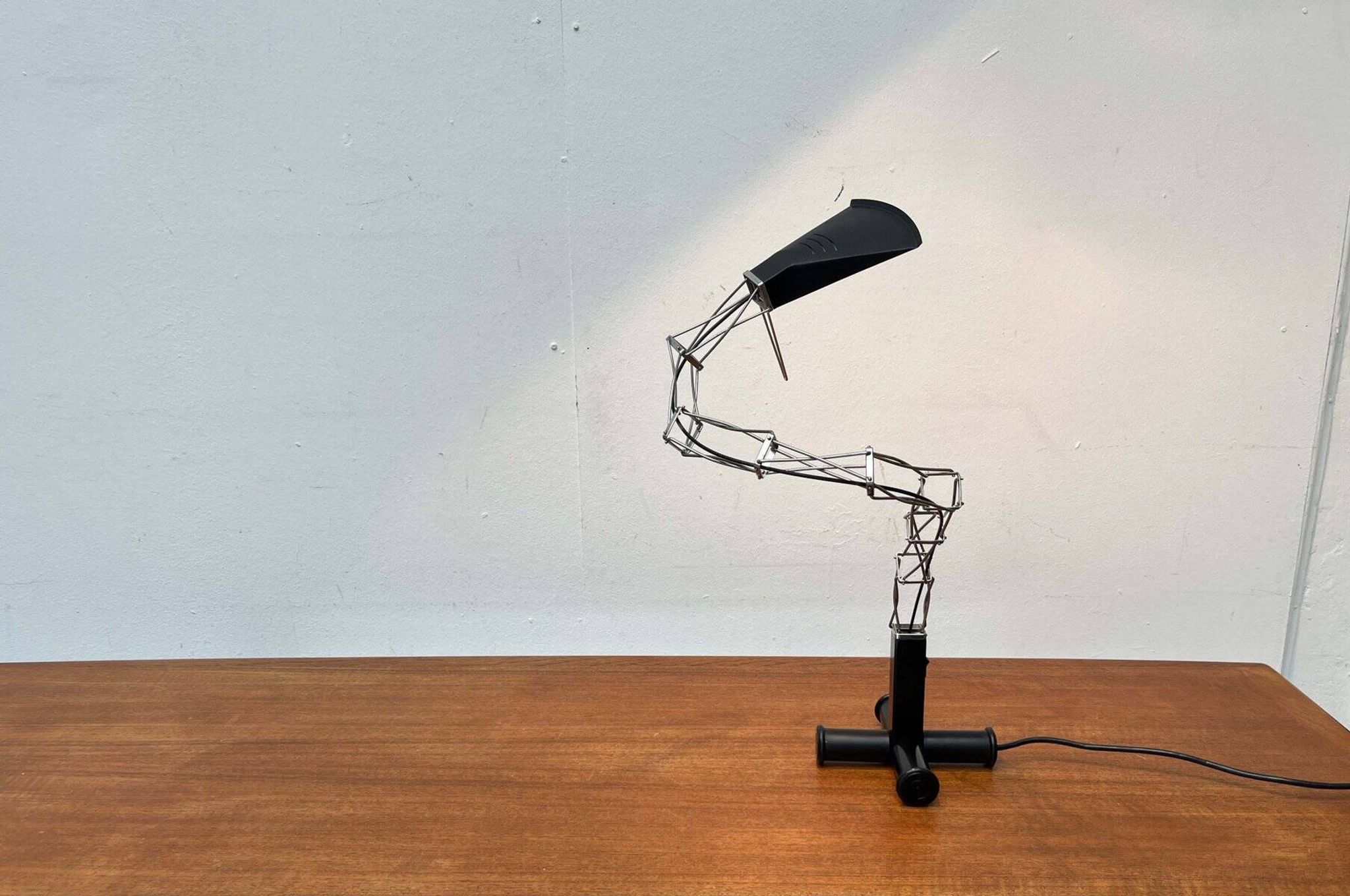 Postmodern Italian Multi X table lamp by Yaacov Kaufmann for Lumina, 1980s.