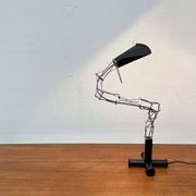 Postmodern Italian Multi X table lamp by Yaacov Kaufmann for Lumina, 1980s.