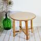 Table d'appoint bambou