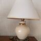 Set of 2 Crackled Ceramic Table Lamps with Gilding – Maison Le Dauphin
