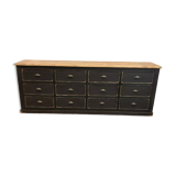 Old cabinet with 12 drawers