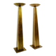 Pair of Large Torchiere Floor Lamps From Belgo Chrom - 1980s