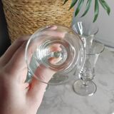 Verres a liqueur vintage
