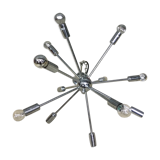 Sputnik design chandelier 1970
