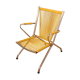 Fauteuil scoubidou jaune pour enfant