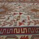 Handwoven Sumakh Kilim Rug, Wool & Silk Tribal Flatweave 103 x 73 cm