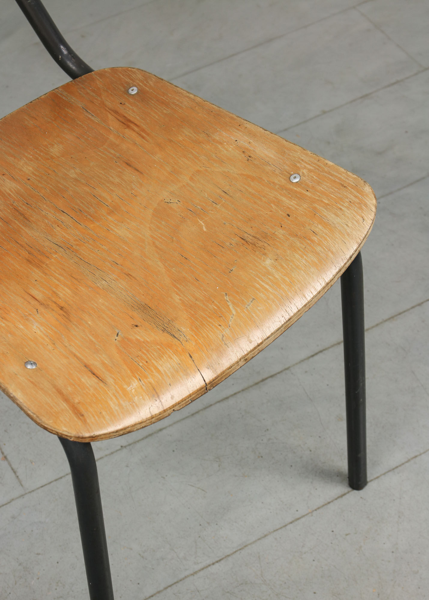 Vintage Plywood School Chair