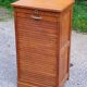 Oak curtain binder from the 50s a.jarnet