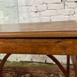 Old small solid wood desk