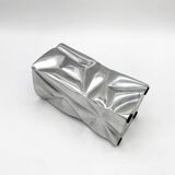Crumpled vase / cast aluminum – 1970s