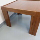 Vintage Italian square coffee table by Afra and Tobia Scarpa for Cassina
