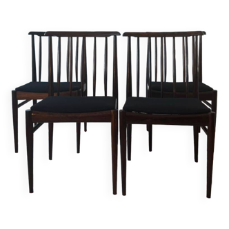 Chaises scandinave AWA palissandre