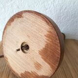 Vintage wooden lamp foot