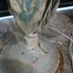 Wrought iron lamp