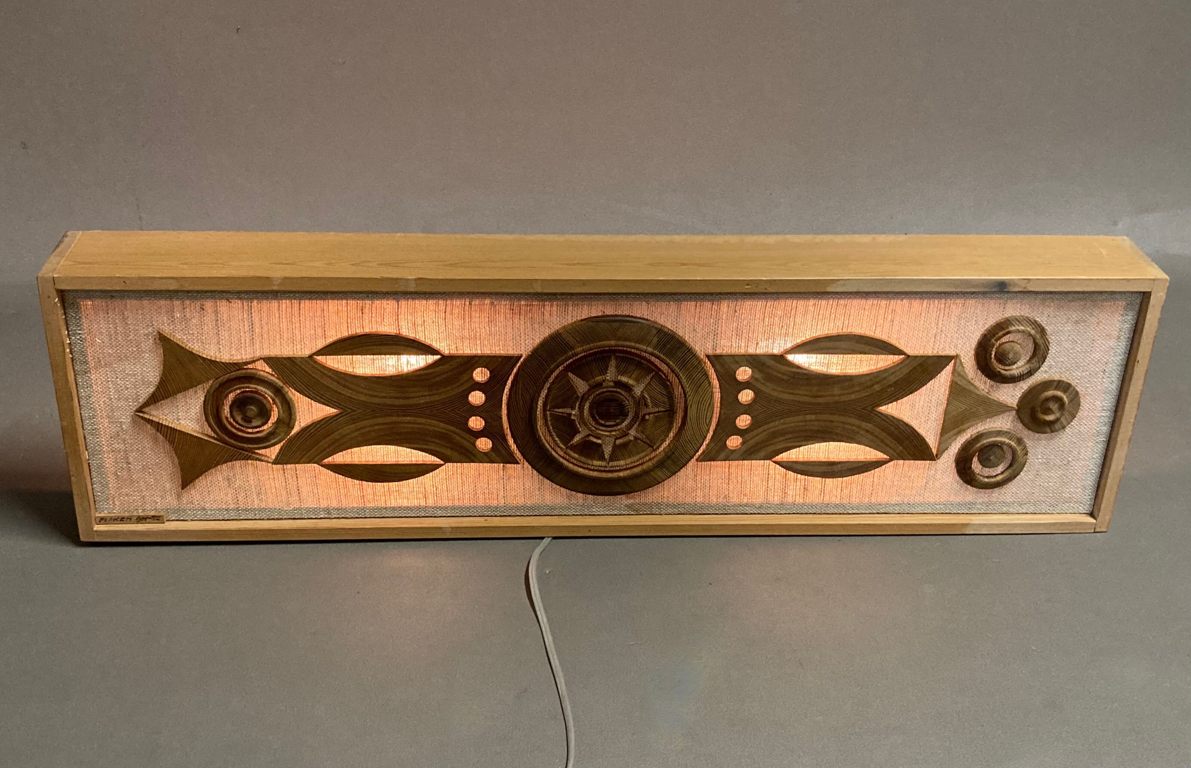 Scandinavian design wall lamp 1950