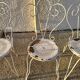 Salon de jardin table avec 2 fauteuils et 2 chaises