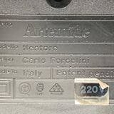 Nestore table lamp, Italian postmodern vintage by Carlo Forcolini for Artemide, 1980s.