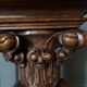 Revival walnut sheath harness corinthian marquee nineteenth