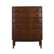 Commode en noyer, design danois, années 1960, designer : Kai Kristiansen