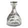 Cut glass liqueur carafe with flat sides, signed Baccarat.