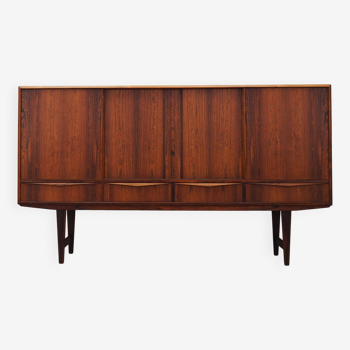 Rosewood highboard, Danish design, 1960s, designer: E.W. Bach