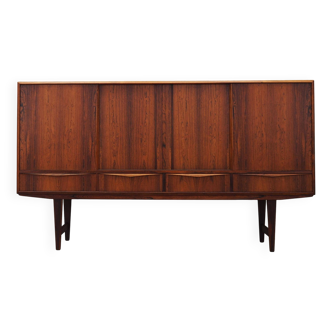 Buffet haut en palissandre, design danois, années 1960, designer : EW Bach