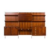 Italian mid century wall unit George Coslin for 3V Arredamenti, 1960s