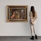 Scène intérieure du 19ème siècle peinture italienne