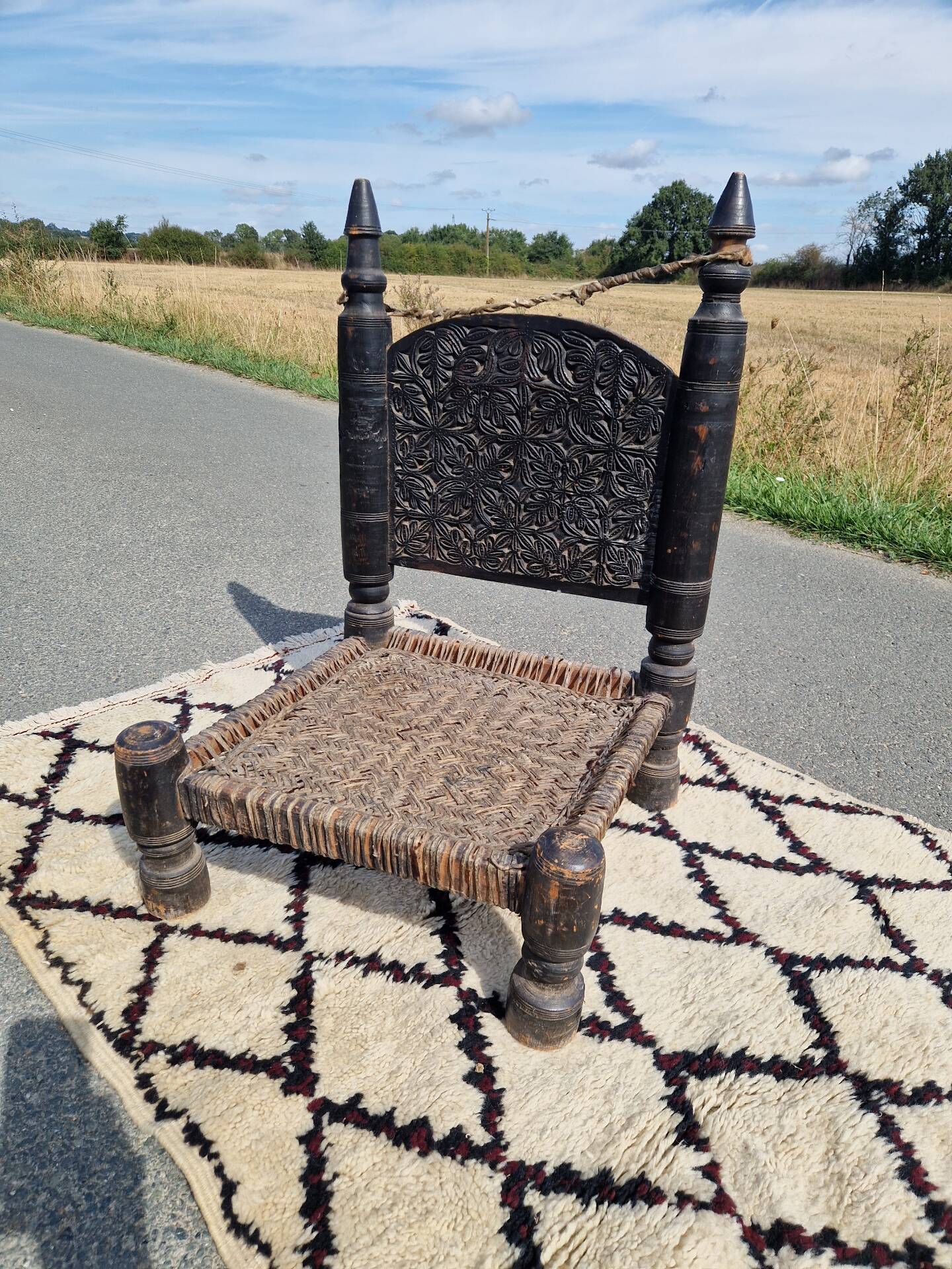 Traditional chair from Pakistan