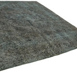 Hand-Knotted Persian Vintage 1970s 297 cm x 399 cm Grey Wool Carpet