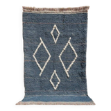 Traditional handmade Berber rug, size 140 x 260 cm