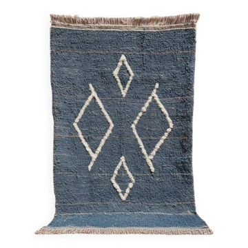 Tapis berbère fait main traditionnelle taille 140 x 260 cm