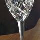 Chantilly footed glasses from the Saint-Louis Crystal Factory